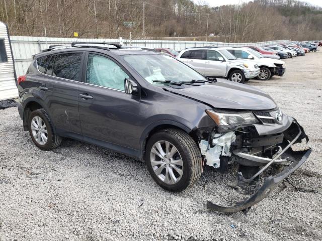 2T3DFREV9EW129611 - 2014 TOYOTA RAV4 LIMITED GRAY photo 4