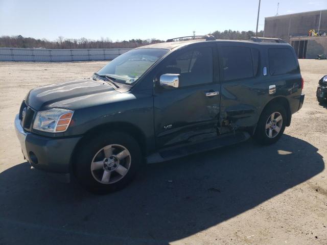 5N1BA08A87N708590 - 2007 NISSAN ARMADA SE GREEN photo 1