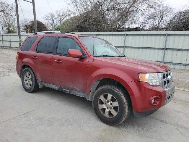 1FMCU9EG0BKC43368 - 2011 FORD ESCAPE LIMITED RED photo 4