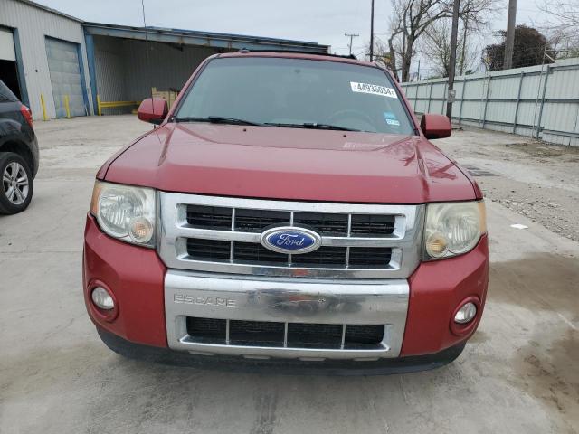 1FMCU9EG0BKC43368 - 2011 FORD ESCAPE LIMITED RED photo 5