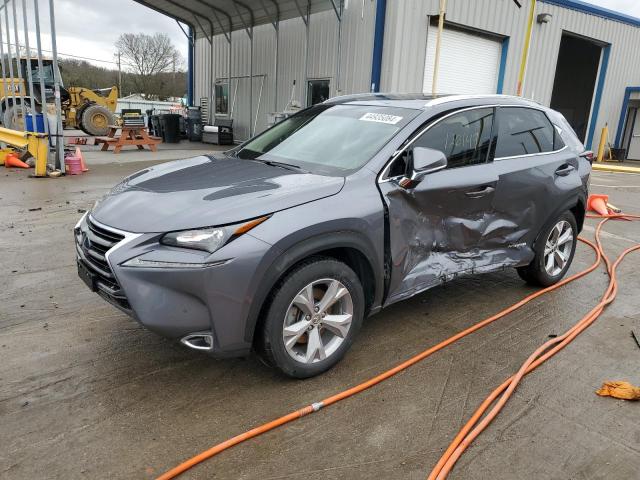 JTJBJRBZ6H2060268 - 2017 LEXUS NX 300H GRAY photo 1