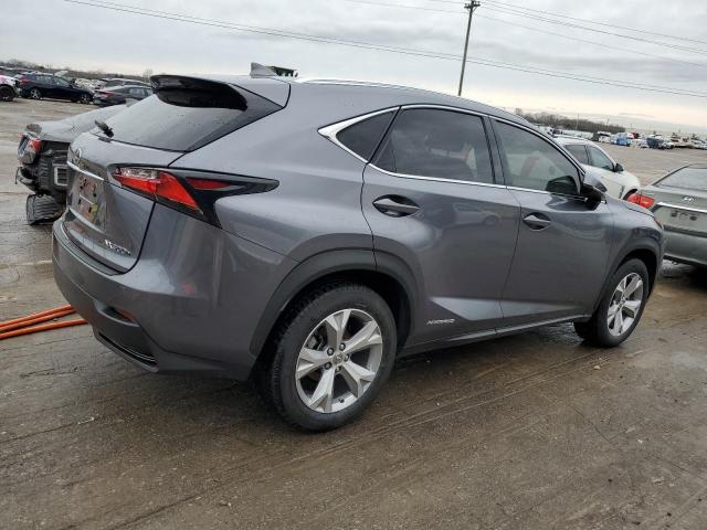 JTJBJRBZ6H2060268 - 2017 LEXUS NX 300H GRAY photo 3