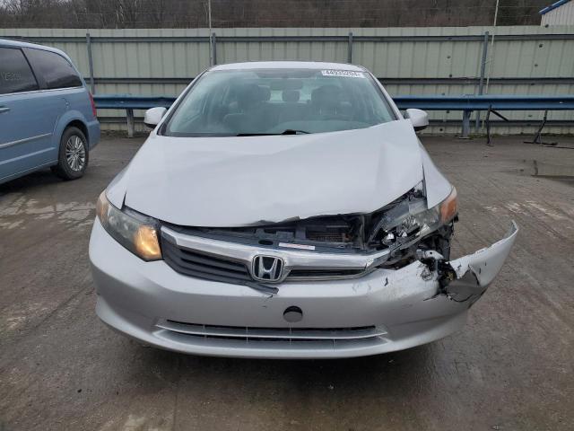 19XFB2F58CE359188 - 2012 HONDA CIVIC LX SILVER photo 5