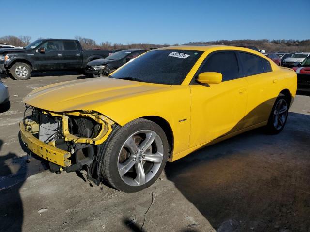 2C3CDXCT1HH656784 - 2017 DODGE CHARGER R/T YELLOW photo 1