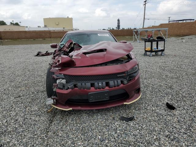 2C3CDXHG3LH160101 - 2020 DODGE CHARGER GT BURGUNDY photo 5