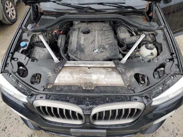 5UXTS3C52J0Z02133 - 2018 BMW X3 XDRIVEM40I შავი ფოტო 12