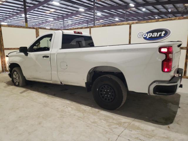 3GCNAAED9NG592683 - 2022 CHEVROLET SILVERADO C1500 WHITE photo 2