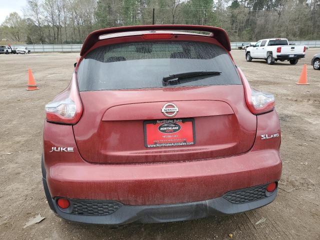 JN8AF5MV4FT551517 - 2015 NISSAN JUKE S BURGUNDY photo 6