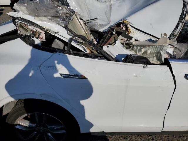 5YJSA1H12EFP49514 - 2014 TESLA MODEL S თეთრი ფოტო 10