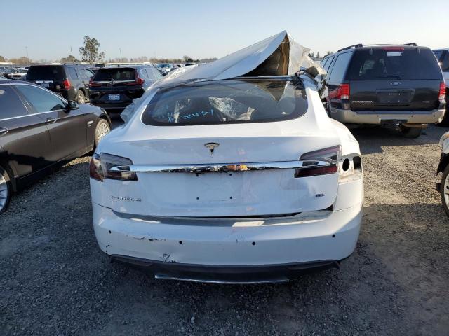5YJSA1H12EFP49514 - 2014 TESLA MODEL S თეთრი ფოტო 6