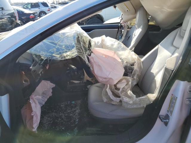 5YJSA1H12EFP49514 - 2014 TESLA MODEL S თეთრი ფოტო 7