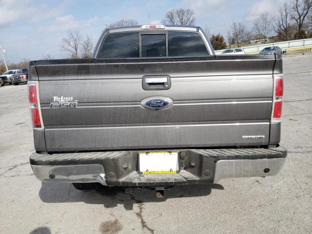 1FTFW1EF7EFC33129 - 2014 FORD F150 SUPERCREW GRAY photo 6