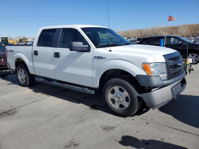 1FTFW1EF7EKD41340 - 2014 FORD F150 SUPERCREW WHITE photo 4