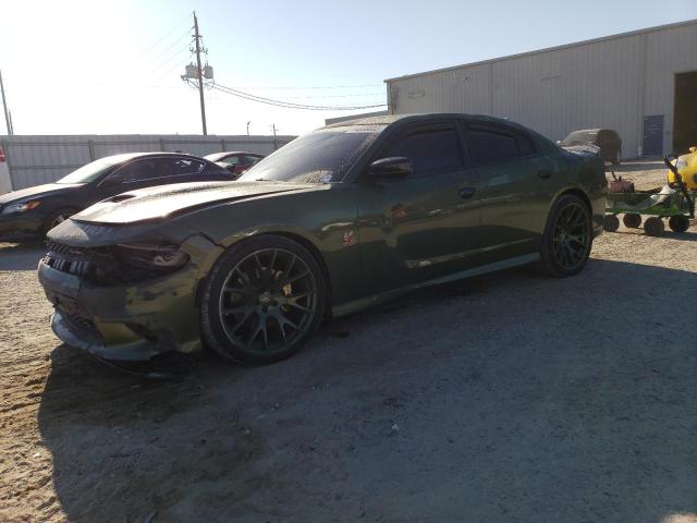 2C3CDXGJ1KH753385 - 2019 DODGE CHARGER SCAT PACK GREEN photo 1