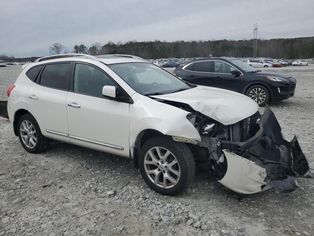 JN8AS5MV5BW293156 - 2011 NISSAN ROGUE S WHITE photo 4