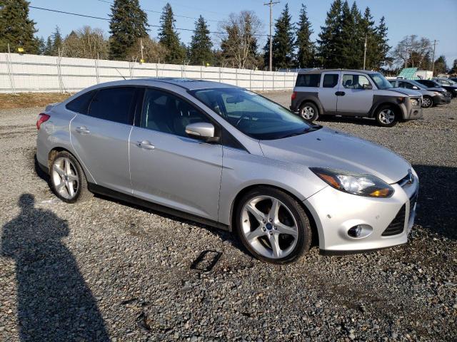 1FADP3J24DL207175 - 2013 FORD FOCUS TITANIUM SILVER photo 4