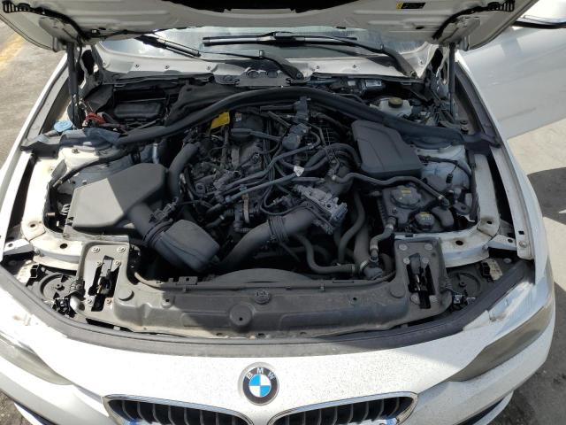 WBA8D9C34HA005433 - 2017 BMW 330 XI WHITE photo 11