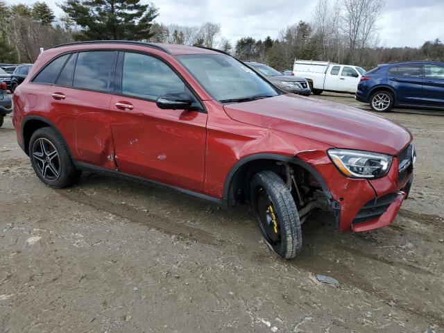 W1N0G8EB9NV334034 - 2022 MERCEDES-BENZ GLC 300 4MATIC RED photo 4