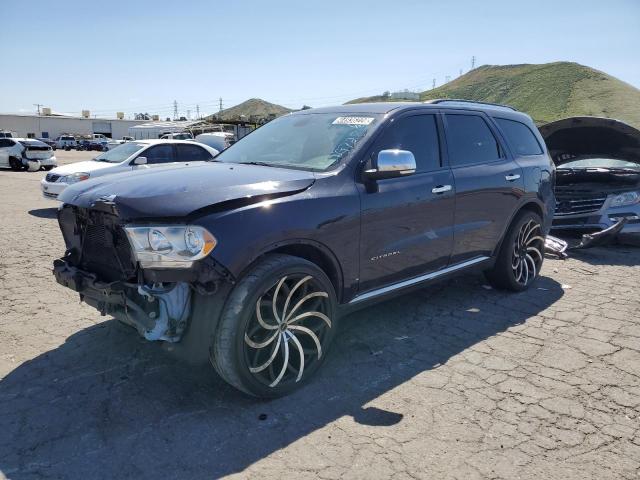 1C4SDHET7CC229728 - 2012 DODGE DURANGO CITADEL BLUE photo 1