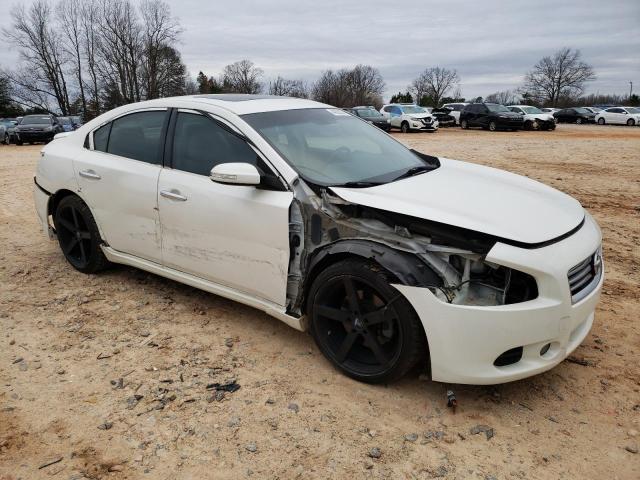 1N4AA5AP9DC820565 - 2013 NISSAN MAXIMA S WHITE photo 4