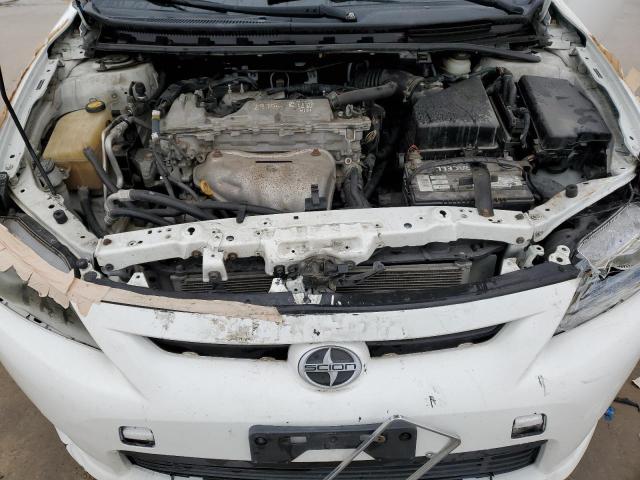 JTKJF5C70C3041183 - 2012 TOYOTA SCION TC თეთრი ფოტო 11