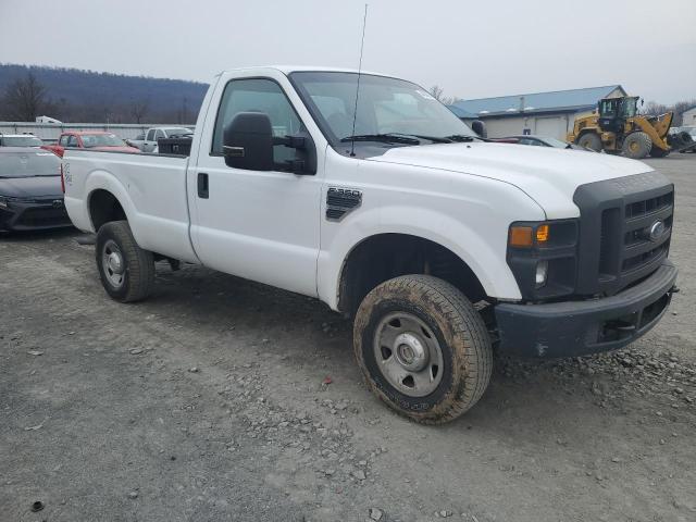 1FTWF31Y28EC95650 - 2008 FORD F350 SRW SUPER DUTY WHITE photo 4