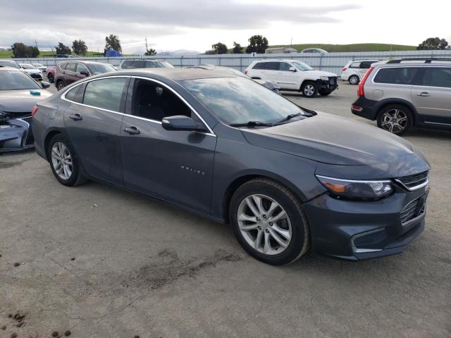 1G1ZE5ST5HF187489 - 2017 CHEVROLET MALIBU LT GRAY photo 4