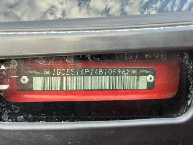 1GCES14P14B105962 - 2004 CHEVROLET SSR 红色 照片 10