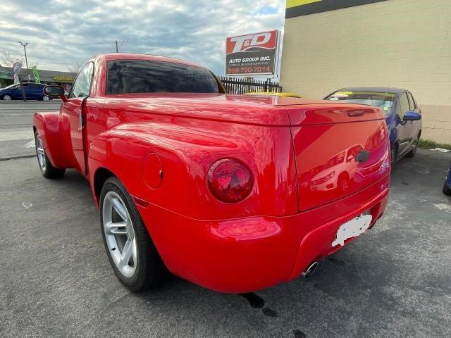 1GCES14P14B105962 - 2004 CHEVROLET SSR 红色 照片 3