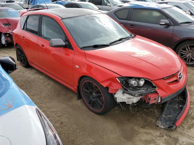 JM1BK34M981177881 - 2008 MAZDA SPEED 3 RED photo 4