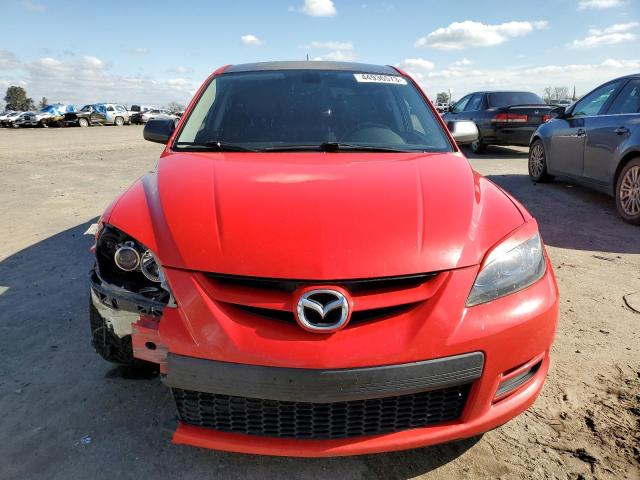 JM1BK34M981177881 - 2008 MAZDA SPEED 3 RED photo 5