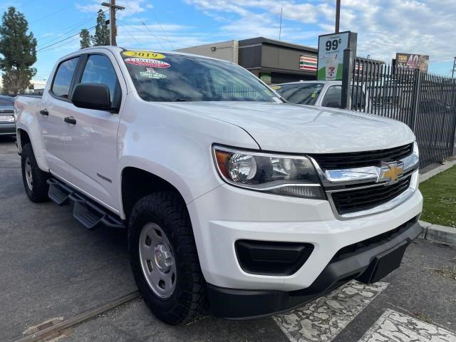 1GCGSBENXK1105828 - 2019 CHEVROLET COLORADO WHITE photo 1