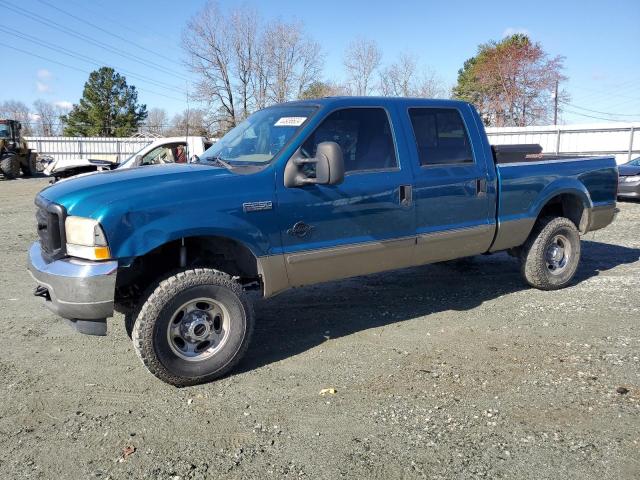 1FTNW21FX2EA21107 - 2002 FORD F250 SUPER DUTY BLUE photo 1