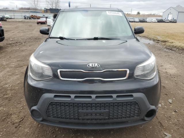 KNDJN2A20F7791213 - 2015 KIA SOUL BLACK photo 5