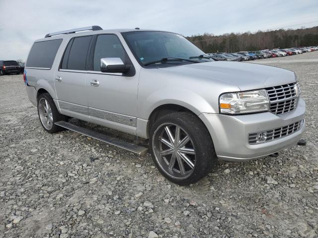 5LMJJ3J56AEJ04437 - 2010 LINCOLN NAVIGATOR L SILVER photo 4