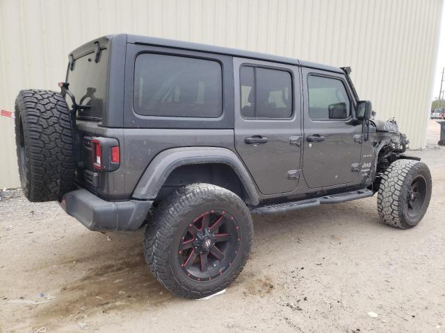 1C4HJXEN8KW562015 - 2019 JEEP WRANGLER U SAHARA GRAY photo 3