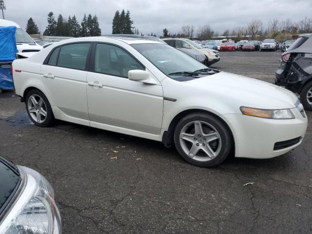 19UUA66225A029657 - 2005 ACURA TL WHITE photo 4