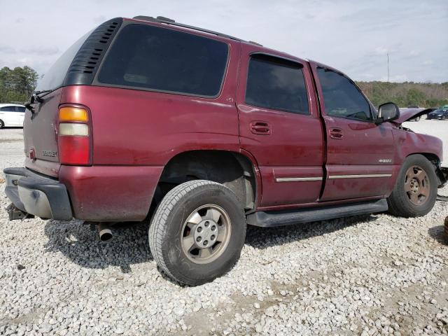 1GNEK13Z83J139850 - 2003 CHEVROLET TAHOE K1500 BURGUNDY photo 3