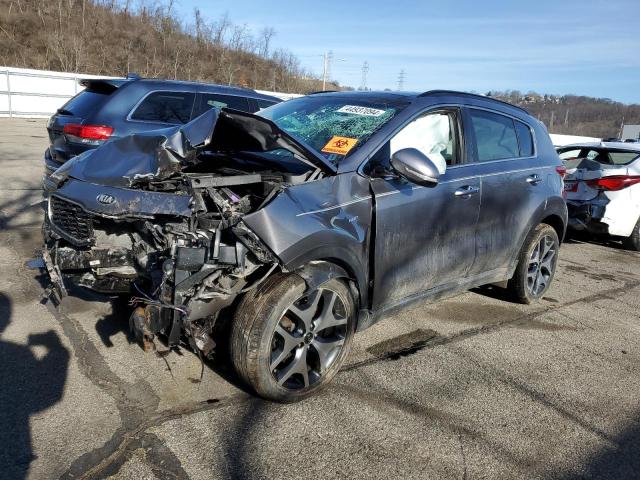 KNDPRCA66J7363534 - 2018 KIA SPORTAGE SX GRAY photo 1