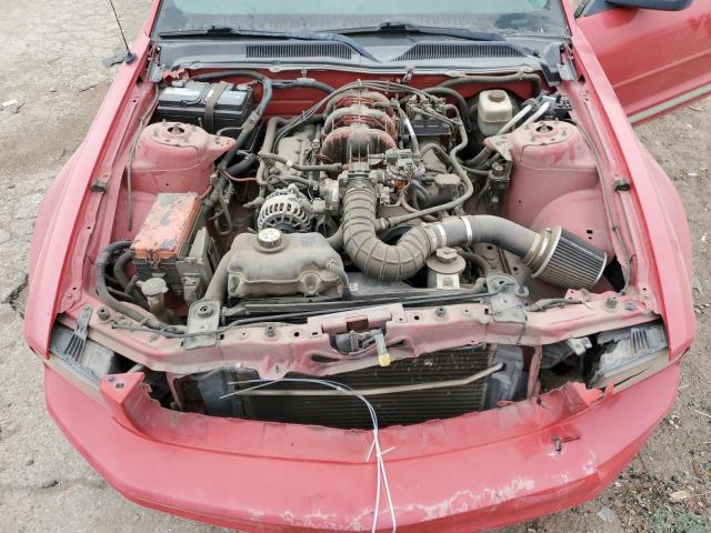 1ZVFT80N465152710 - 2006 FORD MUSTANG RED photo 11