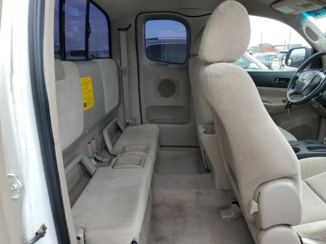 5TETU62N35Z102123 - 2005 TOYOTA TACOMA PRERUNNER ACCESS CAB WHITE photo 10