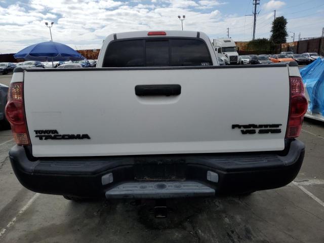 5TETU62N35Z102123 - 2005 TOYOTA TACOMA PRERUNNER ACCESS CAB WHITE photo 6