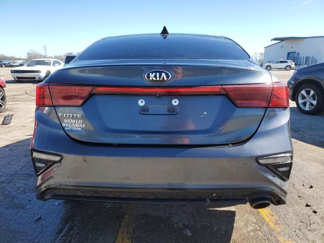 3KPF24ADXKE073898 - 2019 KIA FORTE FE GRAY photo 6