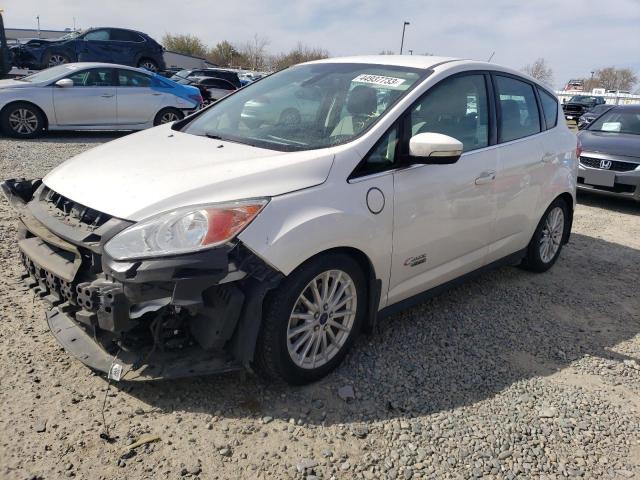 1FADP5CU7EL513458 - 2014 FORD C-MAX PREMIUM WHITE photo 1