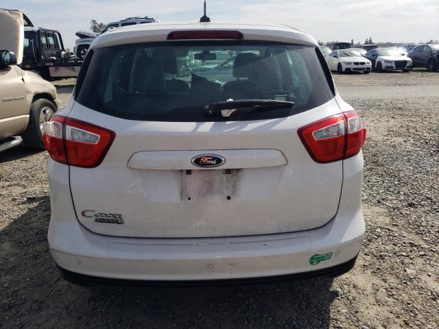 1FADP5CU7EL513458 - 2014 FORD C-MAX PREMIUM WHITE photo 6