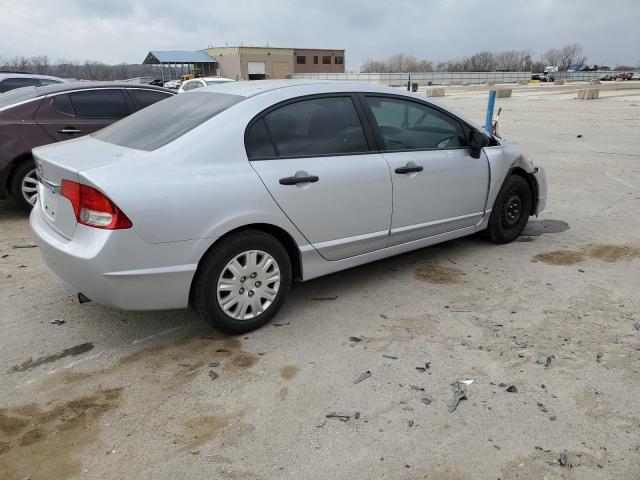 2HGFA15309H522167 - 2009 HONDA CIVIC VP SILVER photo 3