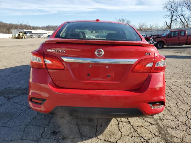 3N1AB7AP8GY216250 - 2016 NISSAN SENTRA S RED photo 6