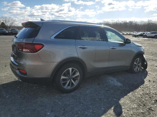 5XYPH4A53KG474224 - 2019 KIA SORENTO EX GRAY photo 3