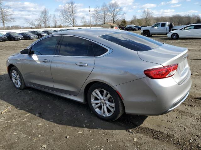 1C3CCCAB6GN142022 - 2016 CHRYSLER 200 LIMITED SILVER photo 2