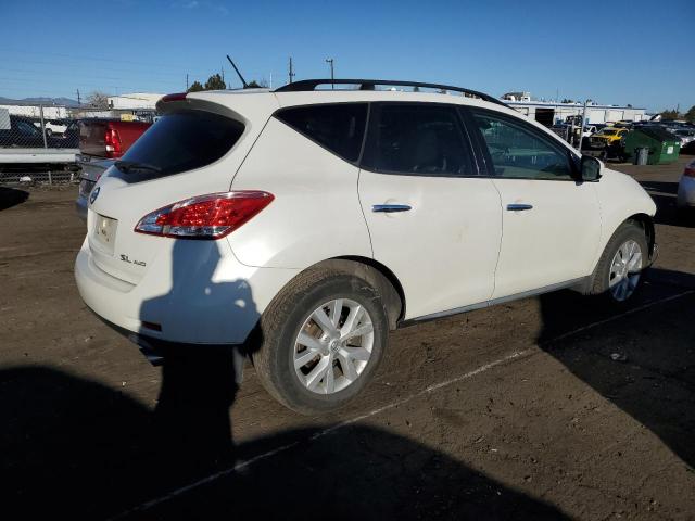 JN8AZ1MW6CW219047 - 2012 NISSAN MURANO S WHITE photo 3